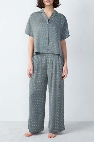 Camicia pigiama Rhett - Verde