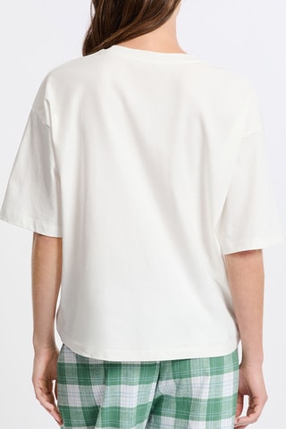 T-shirt pigiama Parisia - Bianco