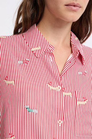 Camicia pigiama Prycilla - Rosso
