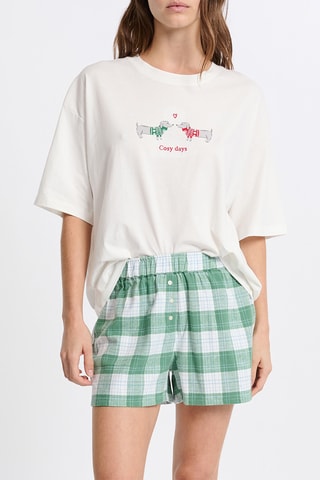 T-shirt pigiama Perla - Bianco