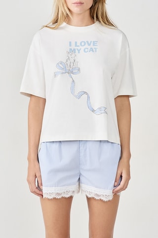 T-shirt pigiama Lukas - Bianco