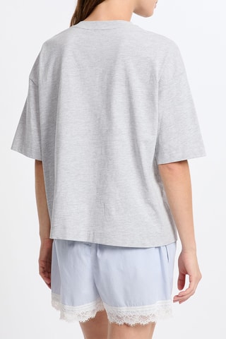 T-shirt pigiama Lukas - Grigio melange