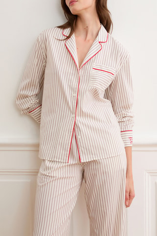Camicia pigiama Beguin - Ecrù