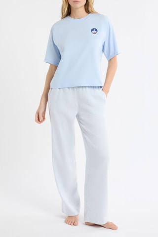 T-shirt pigiama Walter - Celeste