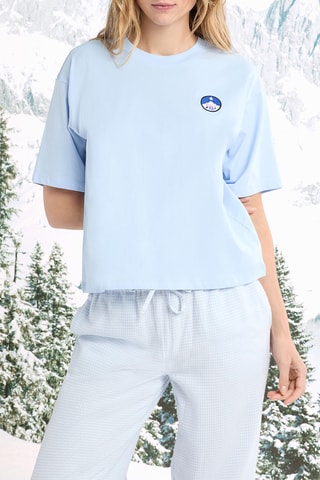 T-shirt pigiama Walter - Celeste