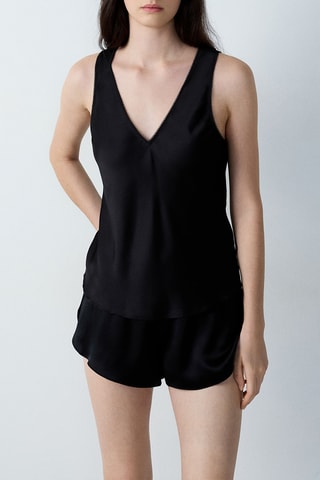 Canotta pigiama Impulsion - Nero