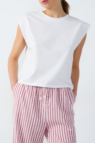 T-shirt pigiama Ider - Bianco