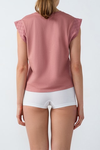 T-shirt pigiama Ider - Rosa cipria