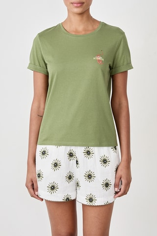 T-shirt pigiama Tony - Verde