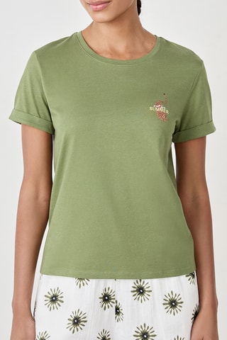 T-shirt pigiama Tony - Verde