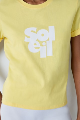 T-shirt pigiama Ella - Giallo
