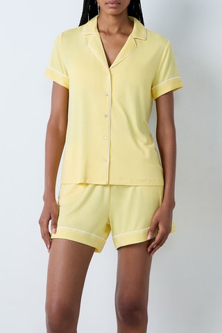 Camicia pigiama Albane - Giallo