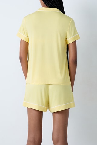 Camicia pigiama Albane - Giallo