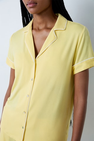 Camicia pigiama Albane - Giallo
