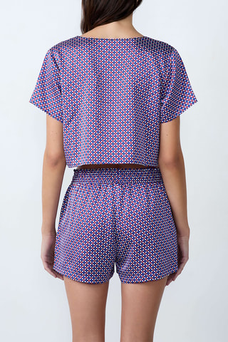 Camicia pigiama Maila - Blu scuro