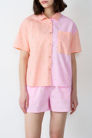 Camicia pigiama Smiley Vahe - Arancione