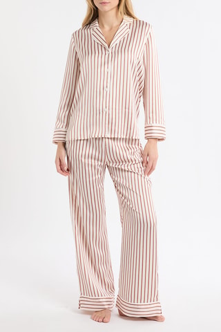 Camicia pigiama Medra - Ecrù
