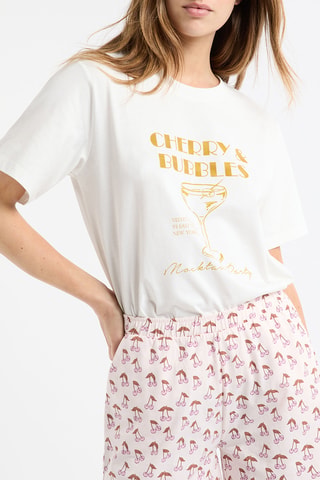 T-shirt pigiama Ginger - Bianco