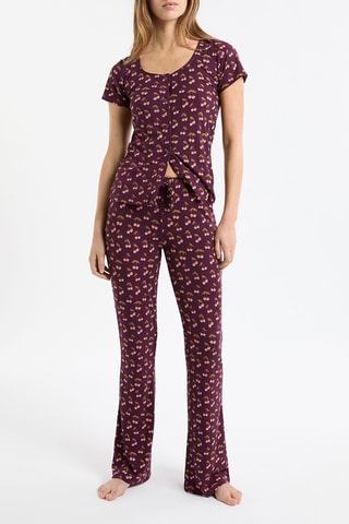 Pantaloni pigiama Manar - Viola