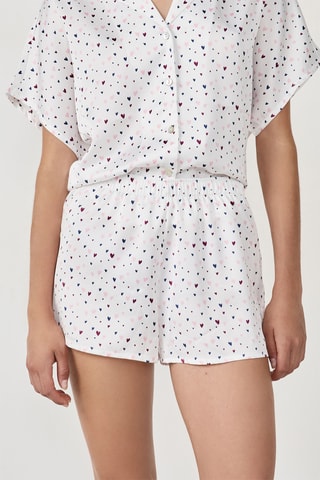 Shorts pigiama Dreams - Bianco