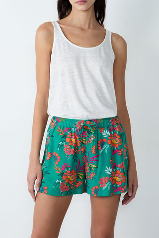 Shorts pigiama Fiego - Verde smeraldo