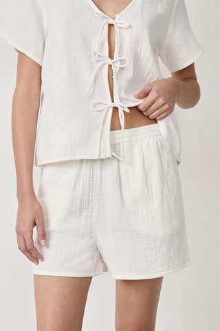 Shorts pigiama Erin - Bianco