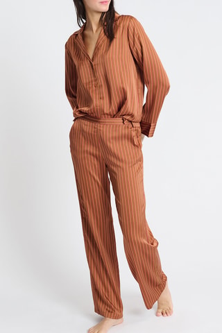 Pantaloni pigiama Tamar - Marrone