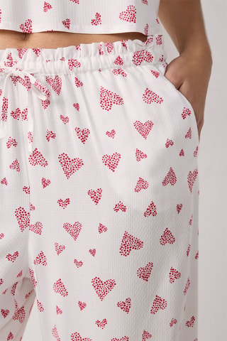 Pantaloni pigiama - Bianco