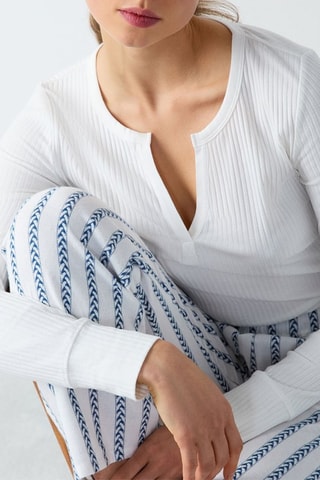 Pantaloni pigiama - Bianco