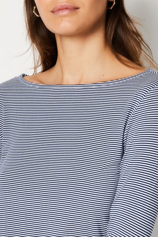 Top Molly Stripes - Bleu marine - Etam