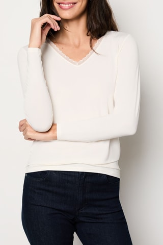 Top Warm Me Up Lace - Ecrù