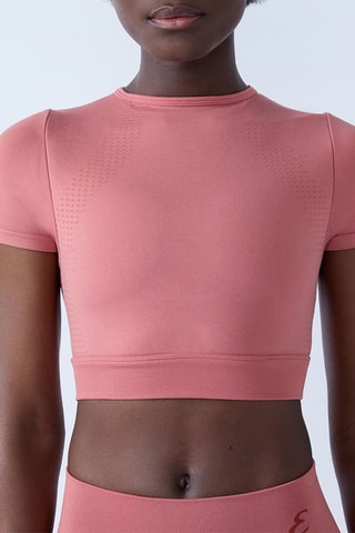 Crop top Eta - Rosa