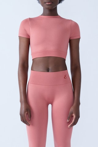 Crop top Eta - Rosa