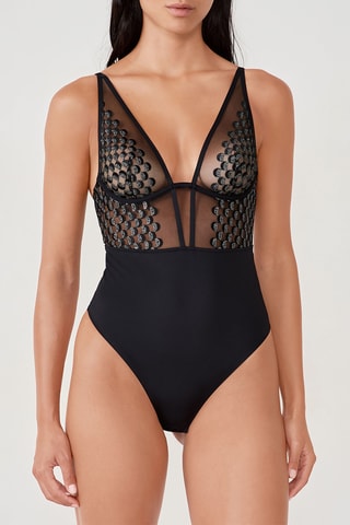 Body perizoma Romanesque - Nero
