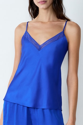 Canotta pigiama Feeling - Blu elettrico