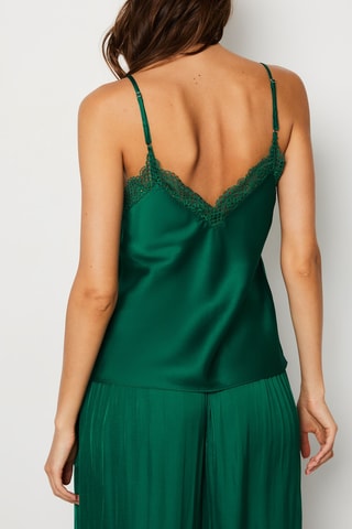 Canotta Jewel - Verde smeraldo