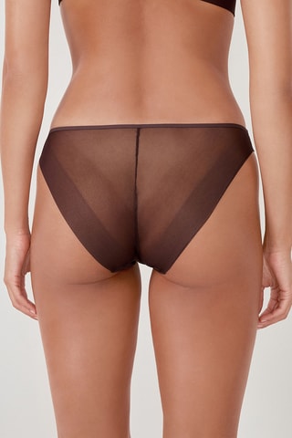 Slip Pure Mesh - Marrone