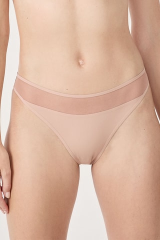 Slip Pure Mesh - Rosa cipria