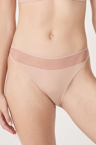 Slip Pure Mesh - Rosa cipria