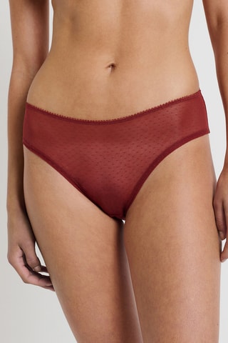 Slip Fleck - Rosso mattone
