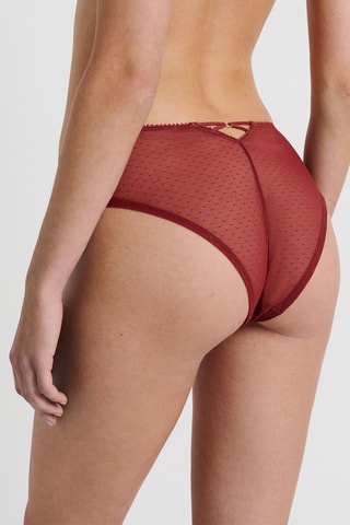 Slip Fleck - Rosso mattone