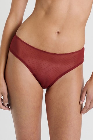 Slip Fleck - Rosso mattone