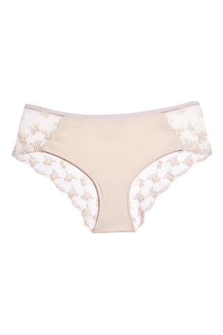 Culotte taille haute - Écru