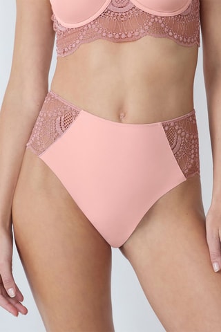 Slip a vita alta - Rosa