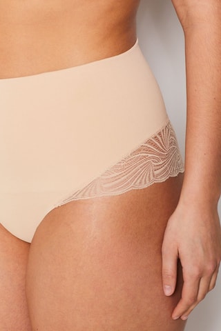 Culotte taille haute Power Lace - Beige
