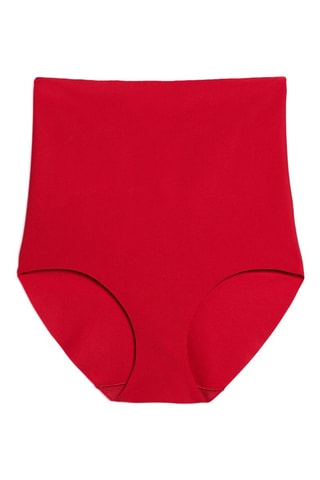 Slip a vita alta Controly - Rosso