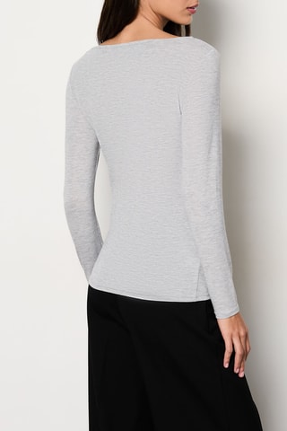 T-shirt Warm Me Up -  Grigio chiaro melange