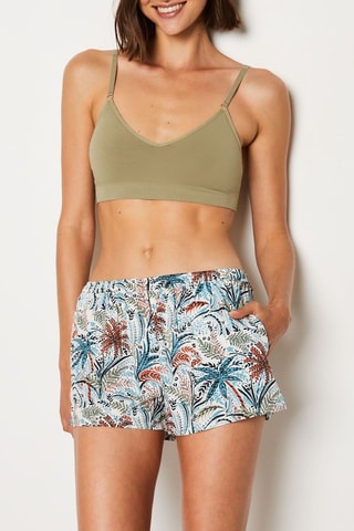 Shorts Sofi - Bianco e celeste