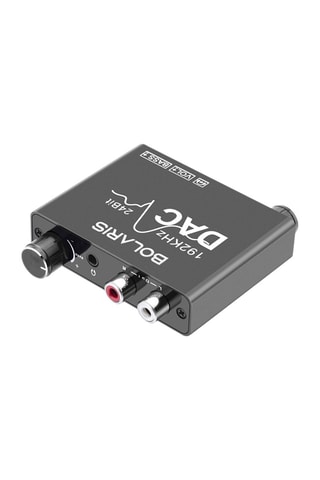 Convertisseur DAC Audio -  192 kHz numérique vers analogique - BOLARIS