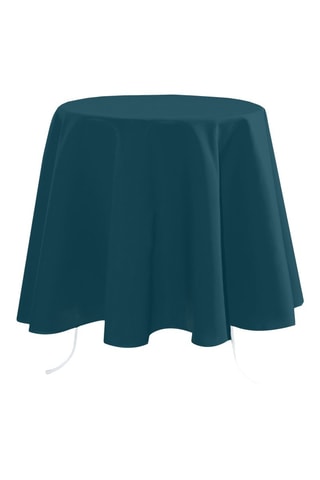 Mantel redondo Nelson - Azul pato - 180 cm